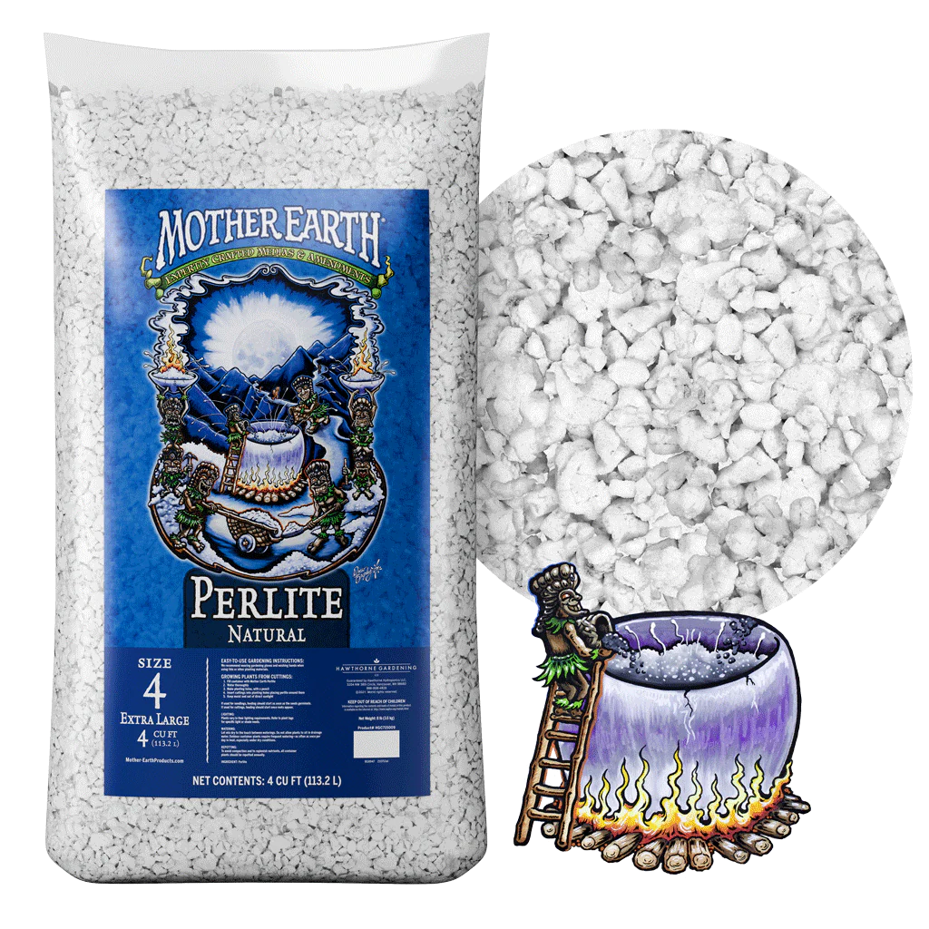 Mother Earth Perlite - Size #4 Extra Large & Coarse Grade