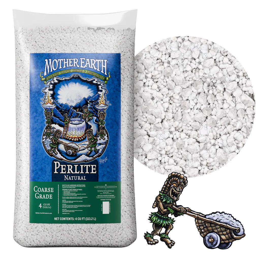 Mother Earth Perlite - Coarse Grade Size